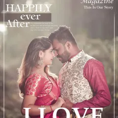 We can design your pre-wedding photos to look like a magazine cover, telling your love story in a unique and stylish way.