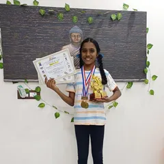 Congratulations to Naveena from Chennai for her outstanding performance, securing 1st Prize in Surya Namaskar and 2nd Prize in Asanas. Her refined practice and consistency are a beautiful example of how passion and perseverance lead to excellence.