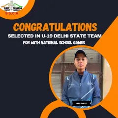 Another proud moment as our player Jilmil gets selected in the U-19 Delhi State Team for the National School Games. This is a testament to her hard work.