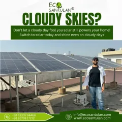 A common question we get is, "Do solar panels work on cloudy days?" The answer is yes. Our high-efficiency panels are designed to generate power even in low-light conditions, ensuring a consistent energy supply.