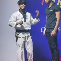 Explaining the mechanics of a self-defense move. It's not just about strength, but about using leverage and technique to your advantage.