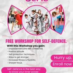 We empower children with the confidence and skills to protect themselves. Our free self defense workshops teach practical techniques that increase fitness, sharpen focus, and build a positive, empowered attitude.