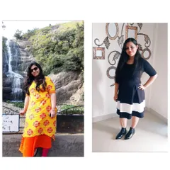 This is what dedication looks like. I am so incredibly proud of Shilpa's transformation journey with a combination of yoga and Zumba. Her progress is a beautiful reminder that consistency leads to more energy, confidence, and well-being.