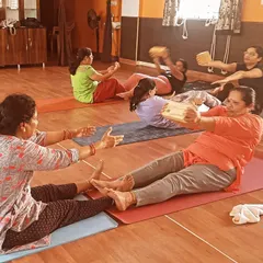 Partner yoga for core work is a great example of our community in action. We make fitness engaging and interactive, building both physical strength and friendships.