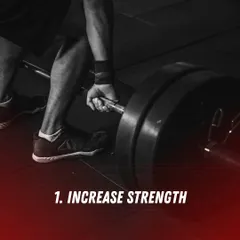 Gaining season tip: The key to building muscle is to progressively increase your strength over time.