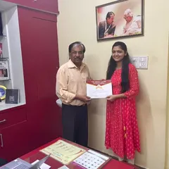 The one with the legend, Dr. Venkataram Mysore. It was an honor to be trained by him and to learn from his incredible wealth of knowledge in the world of dermatology.