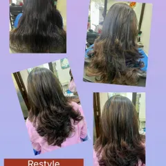 This makeover showcases how trendy layers can instantly add volume and life to long, straight hair. The different lengths create texture and movement for a more dynamic and stylish look.