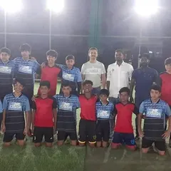 Celebrating our team's achievement as runners-up in our very first tournament. This is a testament to their hard work and the beginning of our journey.