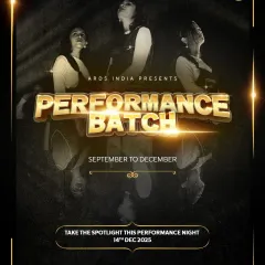 The spotlight is calling. Our performance batches are designed for anyone who wants to take their passion from the studio to the stage. Registrations for our next showcase are opening soon.