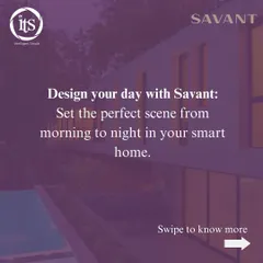 This image series invites you to design your day with Savant. Create and activate the perfect scene for any moment, from morning to night, right from your smart home system.