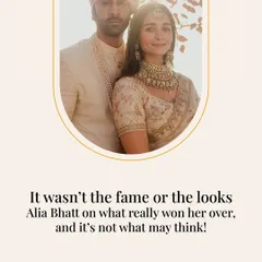 What won Alia Bhatt over wasn't Ranbir Kapoor's fame, but his heart. This is a powerful reminder to look for substance over status.