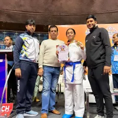 Congratulations to our student Kaira for winning gold at the All India Inter-Zonal championship. A fantastic victory that shows her dedication and skill.
