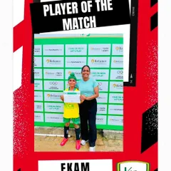 We are incredibly proud of our players' achievements. Here is our prodigy, Ekam Singh, after being named Player of the Match in the Under 9 category at the Reliance Foundation Youth League. This is a testament to the hard work and competitive spirit we foster at our club.