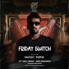 A duplicate of the 'Friday Switch' event poster.