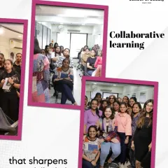 Our classrooms are spaces for collaborative learning. Students practice with and on each other, sharing feedback and growing together in an environment that sharpens skills daily and builds a strong peer network.
