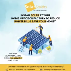 I install solar at your home, office, or factory to reduce your power bill and save you money. Ask your installer for my panels only to ensure quality.