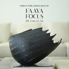 This is the language of Faaya Focus. Each piece is a statement, a sculpture designed to command attention and start conversations. This textured black vessel embodies our belief that home decor should be art.