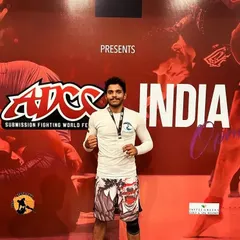Here I am after winning a silver medal at the ADCC National Grappling Championship in 2023. Competing at this level pushes me to be a better fighter and a better coach for my team.