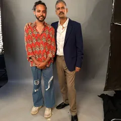 It was an honor to style the legendary Vijay Raaz for a Multani Pachmeena Tonic TV ad. His look was kept simple and authentic to match the grounded feel of the product.