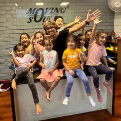 Our youngest dancers, full of smiles and ready to move. Our studio is a happy place for kids to explore their creativity.
