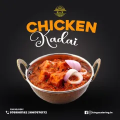A classic North Indian dish, our Chicken Kadai is cooked in a traditional kadai (wok) with bell peppers, onions, and a blend of freshly ground spices.