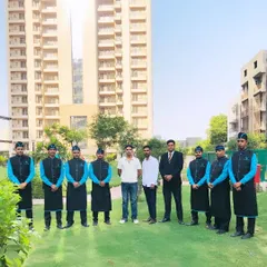 Our full service team, ready for an outdoor event. We believe in teamwork and professionalism, and our staff works together seamlessly to deliver a flawless catering experience from start to finish.