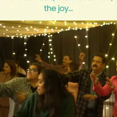 For the music, the movement, the joy. A candid shot from one of our group events where everyone is lost in the moment, dancing together. This is the energy we bring to every party.