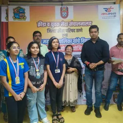 Our director stands with the winners of a district-level shooting competition. We take pride in hosting events and celebrating the achievements of the next generation of shooters.