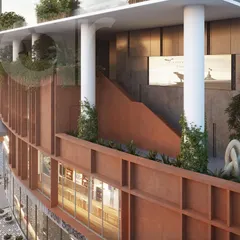 What began as a sketch is now rising in Mumbai. This facade detail illustrates my focus on precision and imagination, where every proportion and material choice is carefully considered to build a narrative that unfolds as you experience the building.