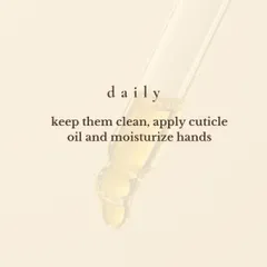 Daily nail care is the foundation. Keep them clean, apply cuticle oil, and moisturize your hands every day for the best results.