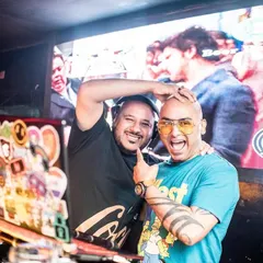 A crazy Halloween night in Kolkata with my friend from the international DJ circuit. We always have a blast when we link up.
