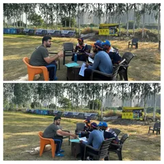 Jagrit Anand Sir conducting a workshop with our coaches. He shared new techniques that will be very important for them to implement in their training sessions.