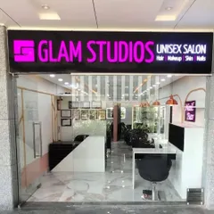A look at the clean and modern exterior of our salon in Gurgaon's Sector 62. We are proud to offer a premium salon experience to our clients.