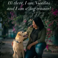 Hi there, I'm Nivedita, and I'm a dog trainer. But more than that, I'm a coach, an advocate, and a partner for you and your dog on this journey. This is my amazing dog, who has been my greatest teacher.