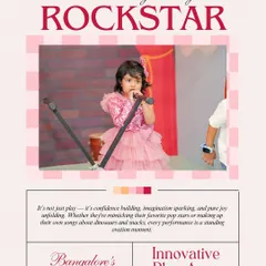 Every child has a voice. Our pretend play zone transforms into a concert stage where kids grab tiny mics and belt out their favorite tunes, building confidence with every performance.