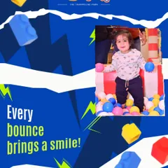 Every bounce brings a smile, especially in the ball pit. This is pure, simple joy for our littlest guests.