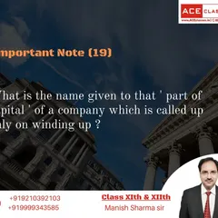 Do you know the name for the part of a company's capital that is called up only on winding up? This is a key concept in corporate accounting.