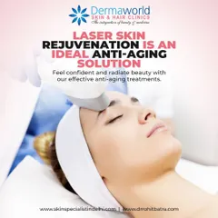 Laser skin rejuvenation is an ideal anti-aging solution because it targets the structural causes of aging. The laser energy stimulates new collagen production deep within the skin, which helps to firm the skin, reduce wrinkles, and create a more youthful appearance over time.