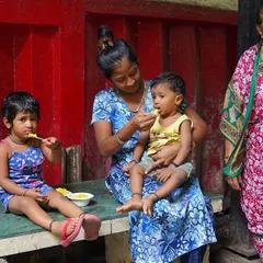 Every meal we serve is more than just food. It is love, dignity, and hope on a plate for these young children and their mother.