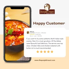 Thank you, Jeffin Jose, for calling us a must-go place for authentic North Indian cuisine. We are happy you enjoyed our Chicken Tikka and Malai with Butter Roti.
