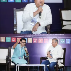 Speaking at the CSR Conclave during a fireside chat on "The Green Mindset." I shared my belief that sustainability is a way of thinking that must be integrated into every aspect of business and life.