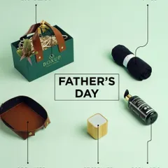 The 'Tranquil Touch Hamper' is a blend of comfort and quiet luxury. It includes a Bluetooth speaker, body lotion, and a leather organizer, curated to help him unwind in style.
