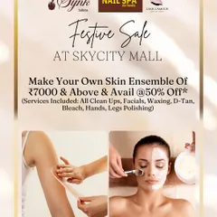 Get your skin event-ready with a custom skin ensemble. This package includes services like waxing and facials, perfect for achieving smooth, glowing skin before any celebration.