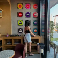 I can always be trusted to find a vinyl store anywhere in the world. Here I am digging for records and getting ready for a set at a cool spot in the UAE.