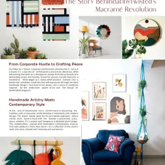 This feature talks about my journey from the corporate hustle to crafting peace. It all began as a stress-relief practice and evolved into a brand that celebrates handmade elegance.