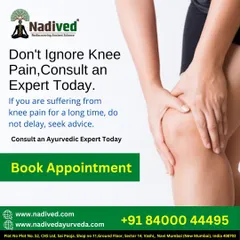 Knee pain should not be ignored, as it can worsen over time. I specialize in treating chronic knee issues using Ayurvedic principles to strengthen the joint and reduce pain, helping you avoid more invasive procedures.