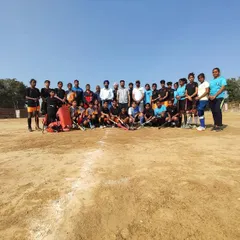 A wide shot of the aspiring players at the Sub-Junior Women's Hockey Tournament trials. The raw energy and effort on display is exactly what I look for.