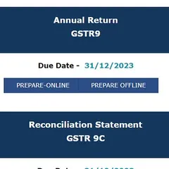 Deadlines matter in tax compliance. We keep track of all due dates, like the one shown for GSTR9, to ensure your annual returns are filed on time, every time.