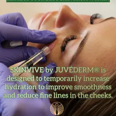 Skinvive is designed to improve skin smoothness and hydration in the cheeks. This treatment is perfect for reducing fine lines and restoring a healthy, dewy look, especially during dry winter months.