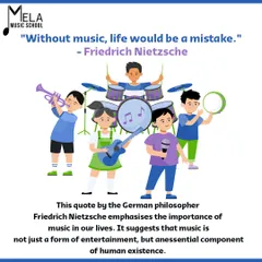 "Without music, life would be a mistake." This quote by Nietzsche captures our belief in the essential role music plays in human existence.